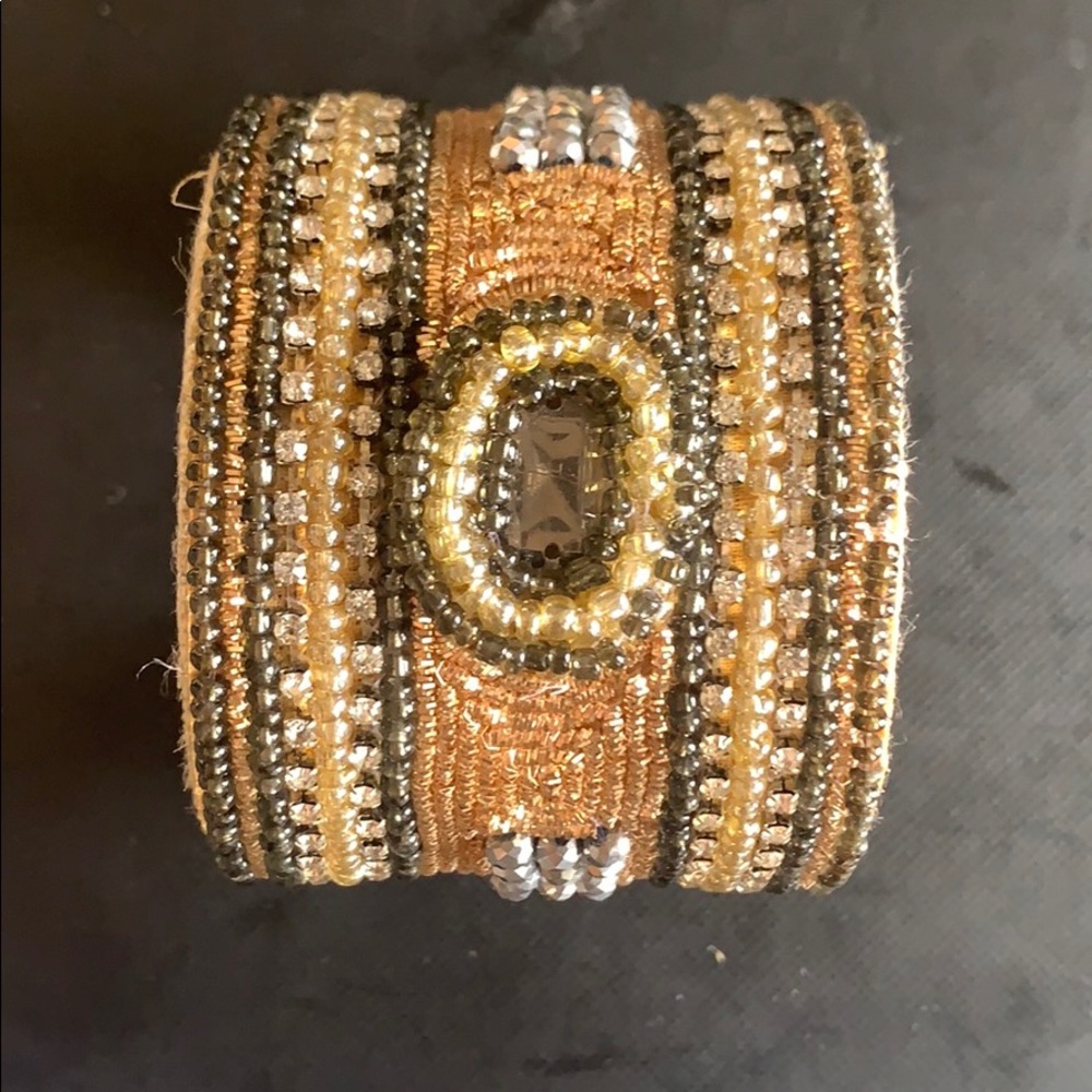 Sam DuPont Beaded Cuff